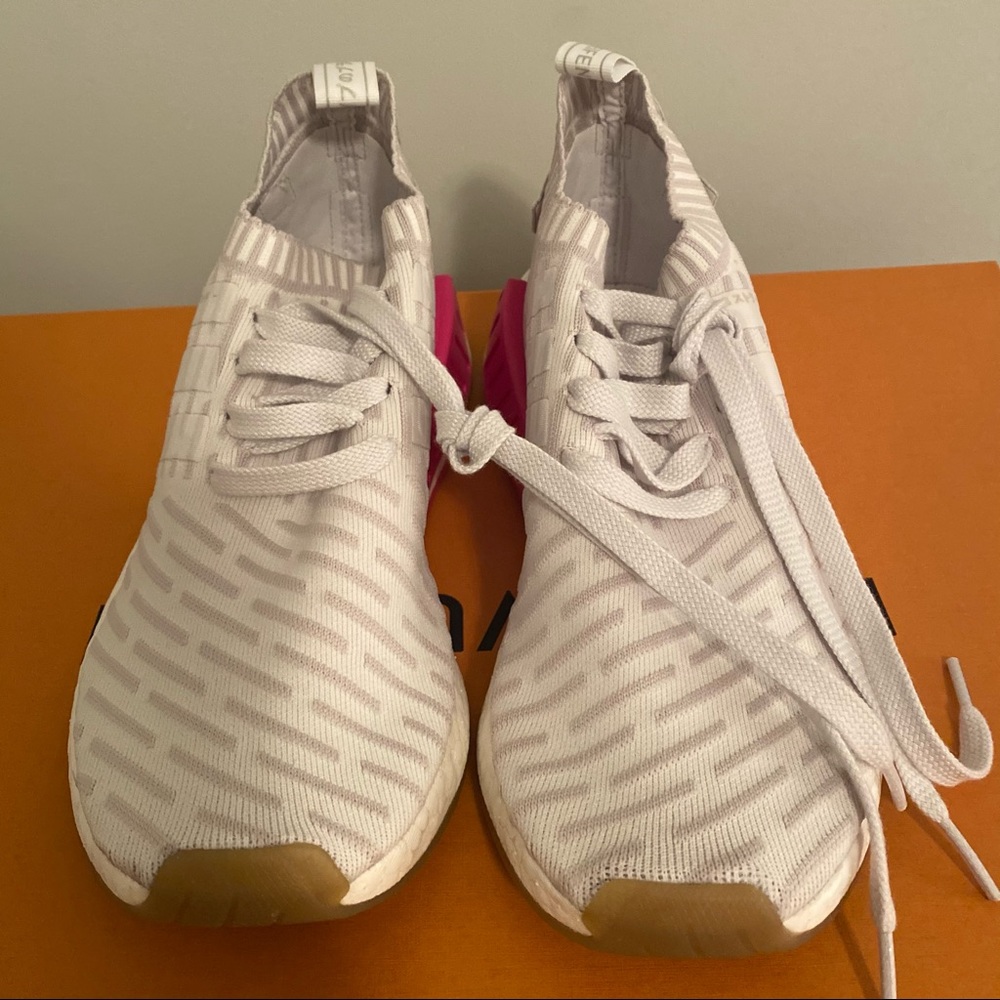 Adidas Originals Women's NMD_r2 Pk W Running Shock - Picture 7 of 10